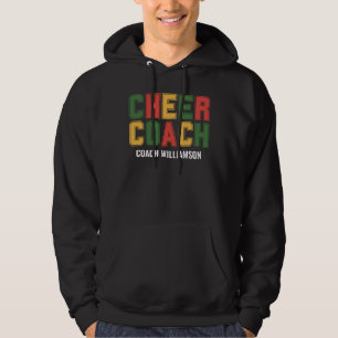 Custom Name CHEER COACH  Hoodie