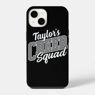 Custom NAME Cheerleader School Varsity Cheer Squad iPhone 14 Case
