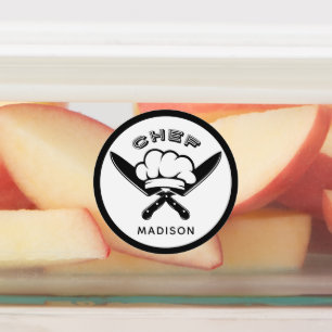 Custom name Chef Logo