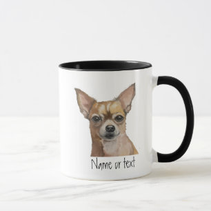 Custom Name Chihuahua, Pet Dog Animal Mug