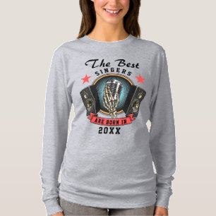 Custom Name Choir Singer Birthday T-Shirt