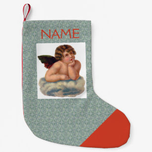CUSTOM NAME CHRISTMAS ANGEL Christmas Stocking