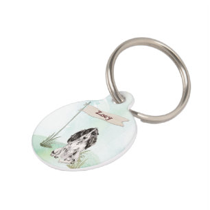 Custom Name Cocker Spaniel Pet Dog Pet Tag