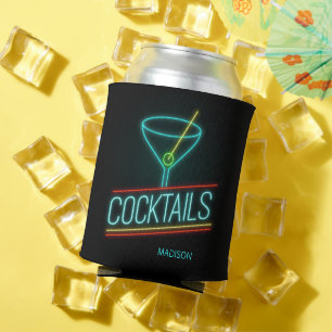 Custom name COCTAILS Can Cooler