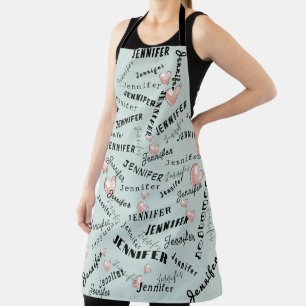 Custom Name Collage Apron
