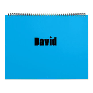 Custom Name Collage Sports Font Personalised Calendar