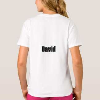 Custom Name Collage Sports Font Personalised T-Shirt