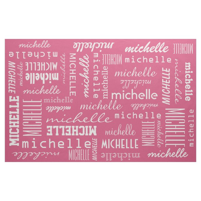 Custom Name & Color fabric (Yard)