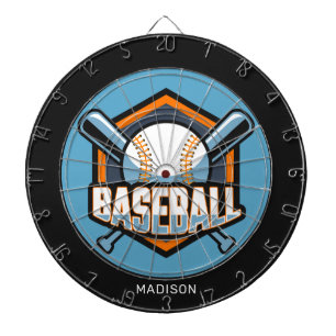 Custom Name & Colour Baseball Dartboard