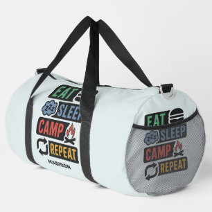 Custom Name & Colour Camping Duffle Bag