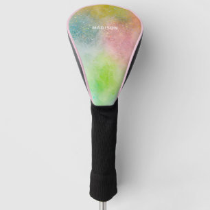 Custom name Colour Explosion Golf Head Cover