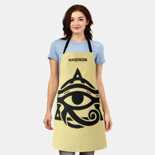 Custom Name & Colour Eye of Horus Apron