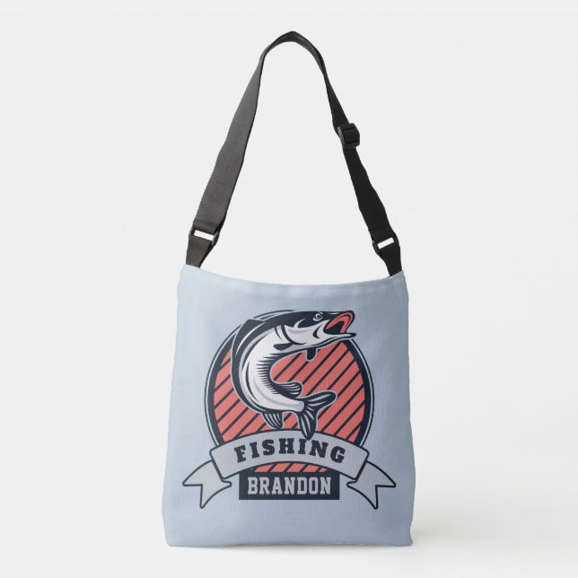 Custom name & colour Fisher bags (Front)