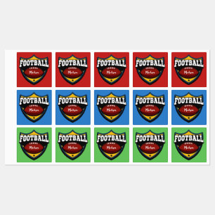 Custom name & colour Football Logo
