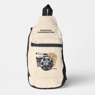 Custom Name & Colour Movie Sling Bag