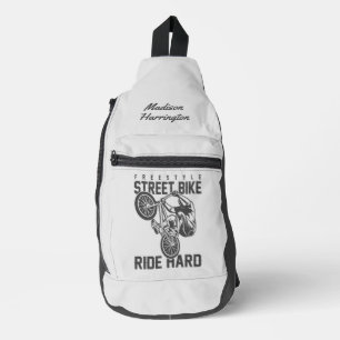 Custom name & colour Street Bike Sling Bag
