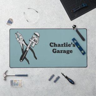 Custom name & colour TOOLS Desk Mat