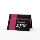 CUSTOM NAME Congratulations - LPN