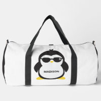 Custom name cool penguin