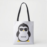 Custom name cool penguin