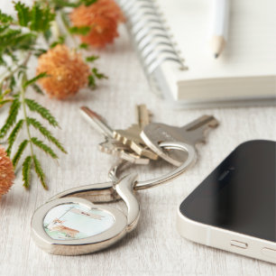 Custom Name Corgi Pet Dog Key Ring