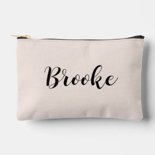 Custom Name Cosmetic Personalised Monogram Makeup Accessory Pouch
