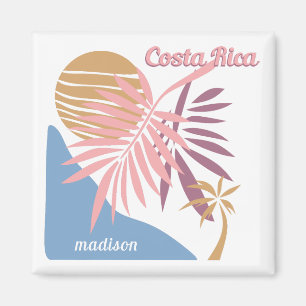 Custom Name Costa Rica Magnet