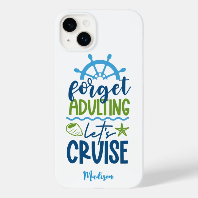 Custom Name Cruise Case-Mate iPhone Case (Back)