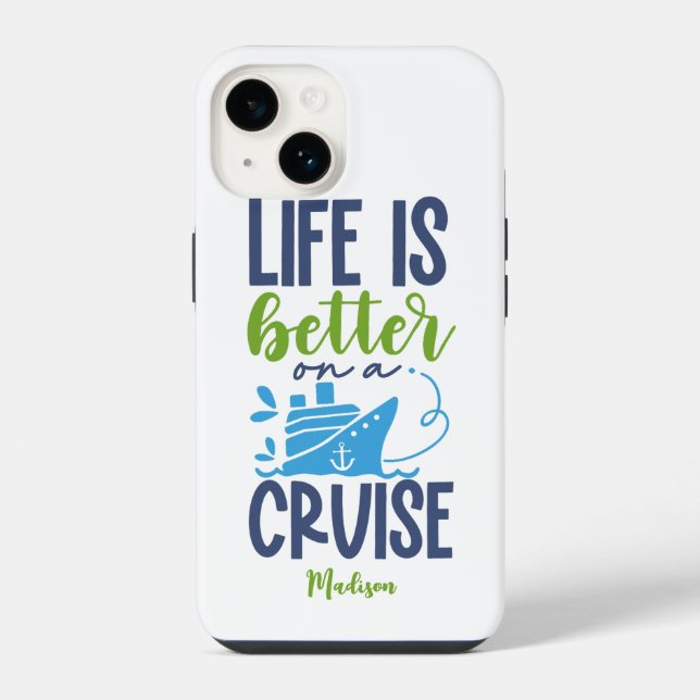 Custom Name Cruise iPhone Case (Back)