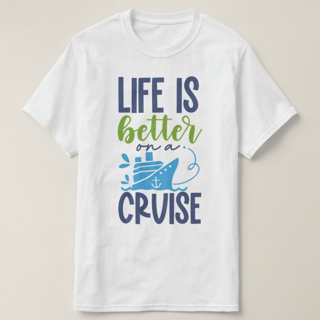 Custom Name Cruise T-Shirt (Design Front)