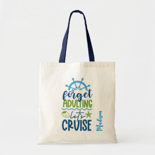 Custom Name Cruise Tote Bag