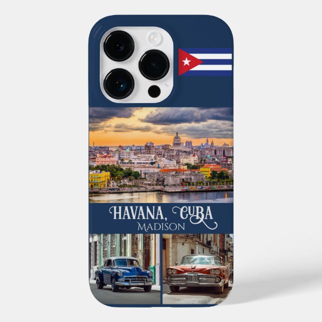 Custom Name Cuba phone cases (Back)
