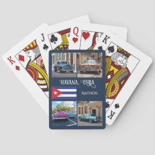 Custom Name Cuba Playing Cards
