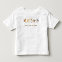 Custom Name Cute Dancing Birds Watercolor Toddler