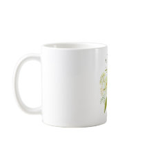 Custom Name Daisy Bouquet Watercolor Mum Mug