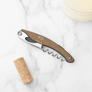 Custom Name Decal Personalized Vinyl Text Corkscrew