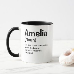 Custom Name Definition Mug Personalised Dictionary