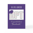 Custom Name Doctor Physical Therapy Graduation