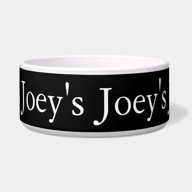 Custom Name Dog Bowl (Front)