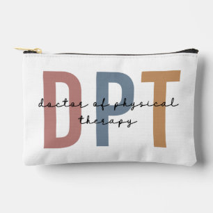 Custom Name DPT Doctor of Physical Therapy Accessory Pouch
