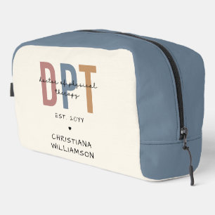 Custom Name DPT Doctor of Physical Therapy Dopp Kit