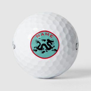 CUSTOM NAME DRAGON CALLAWAY GOLF WARBIRD GOLF BALL