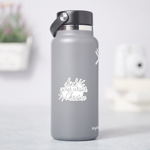 Custom Name Drink Your Water Bottle Reminder