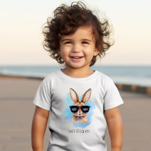 Custom Name Easter Bunny Boy Hip Hop