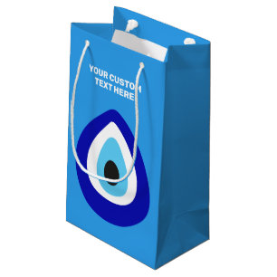 Custom Name Evil Eye Nazar Amulet Small Gift Bag