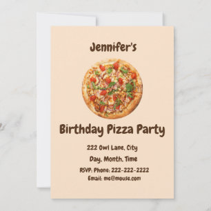 Custom Name Fairy Princess Birthday Party Invitation