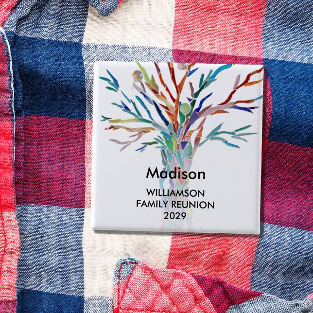 Custom Name Family Reunion Badge (Creator Uploaded)
