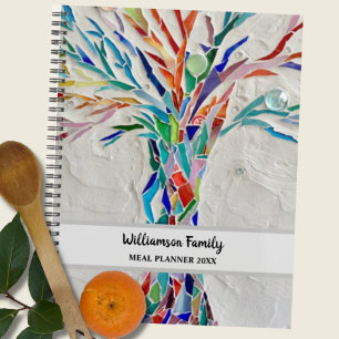 Custom Name Family Tree Meal  Planner