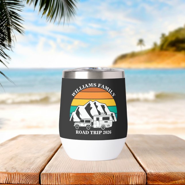 custom name family vacation mountain Road Trip (Beach (Rotated))