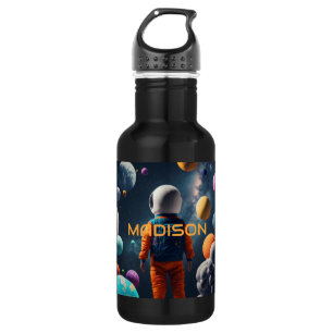 Custom Name Fantasy Space Kid 532 Ml Water Bottle